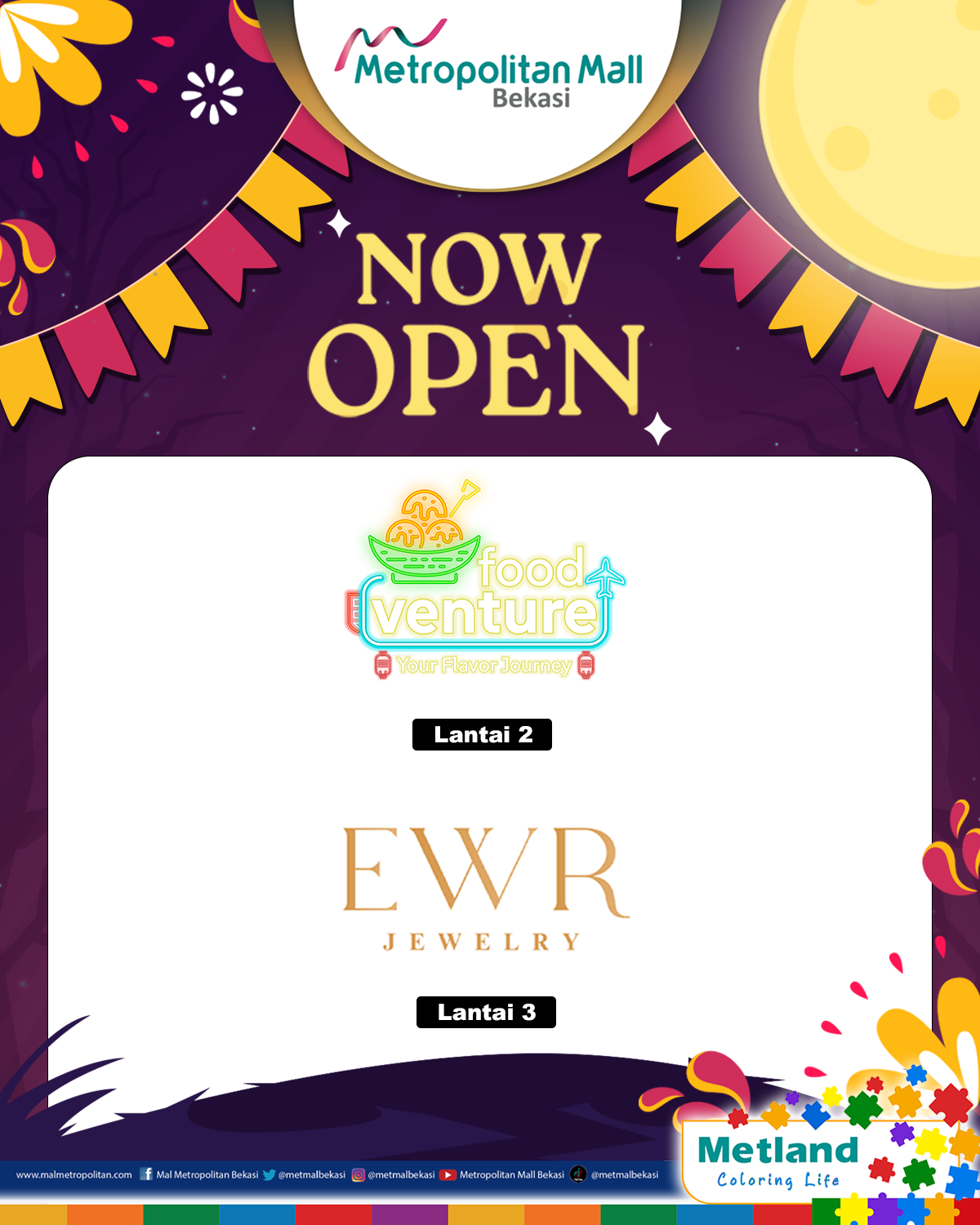 NOW OPEN 3